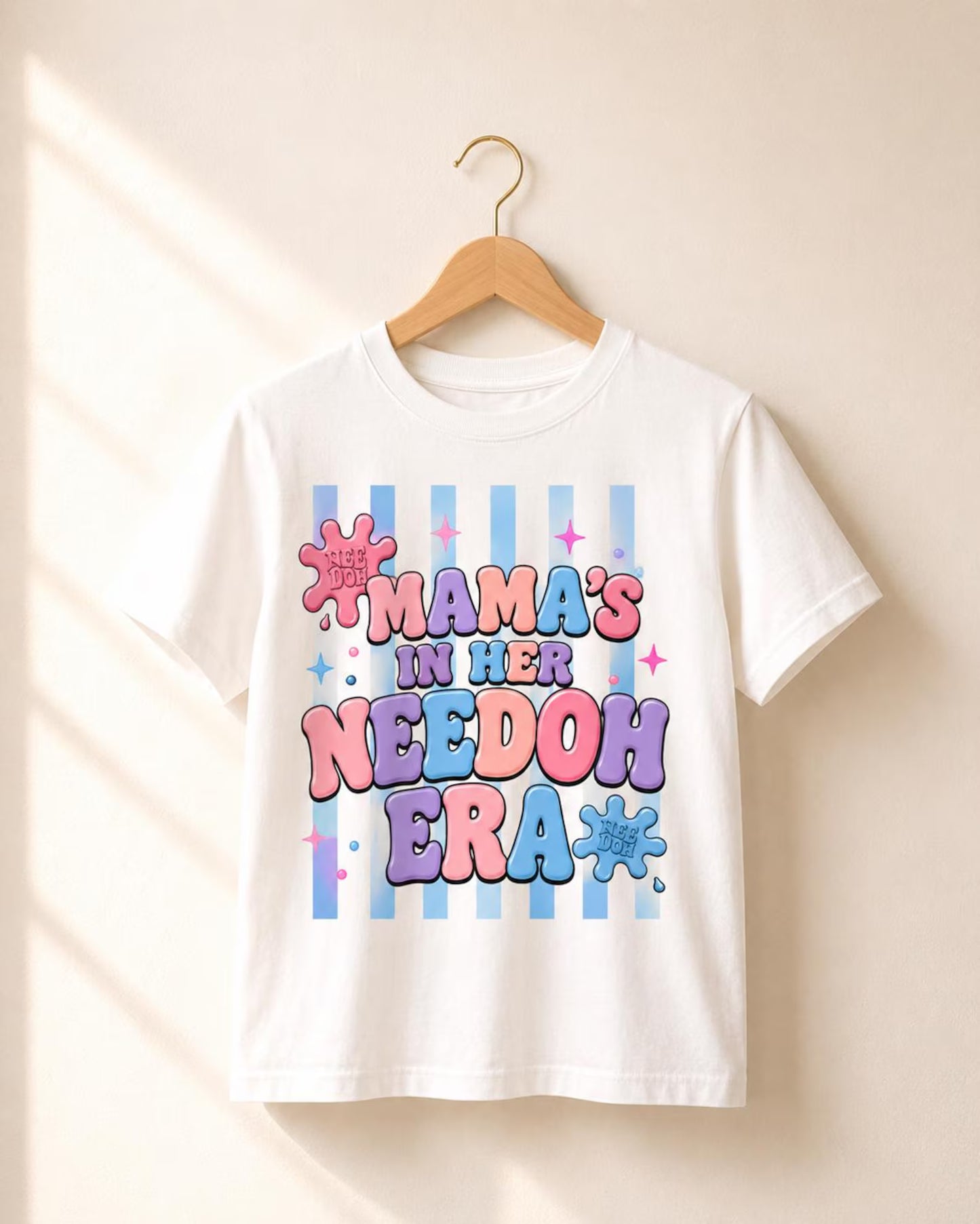 Mama’s In Her NeeDoh Era Shirt, Colorful Squishy Toy Mom Tee, Sensory Toy Lover Gift