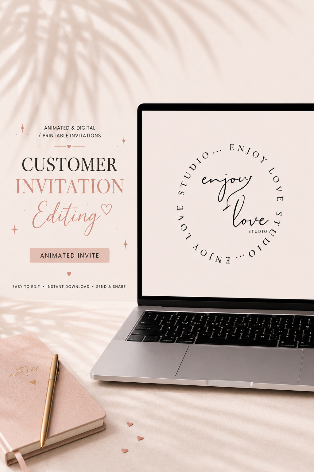 Custom Invitation Editing Service