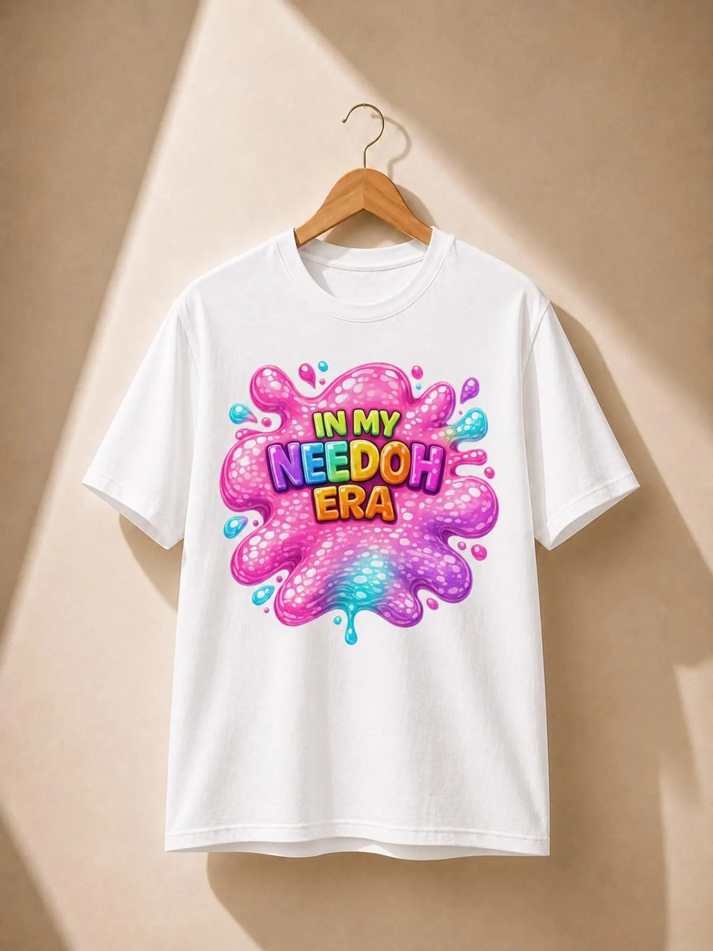 In My NeeDoh Era Kids Shirt, Colorful Squishy Toy Tee for Girls, Sensory Toy Lover Gift