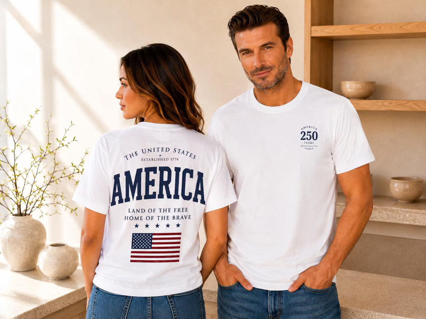 America 250 Shirt, 1776–2026 USA Anniversary Comfort Colors Tee, Patriotic 250th Birthday Gift