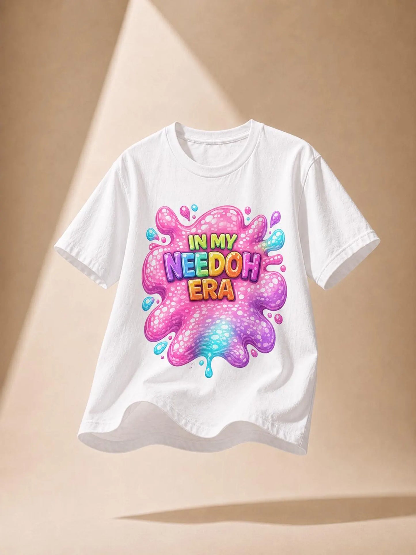 In My NeeDoh Era Kids Shirt, Colorful Squishy Toy Tee for Girls, Sensory Toy Lover Gift