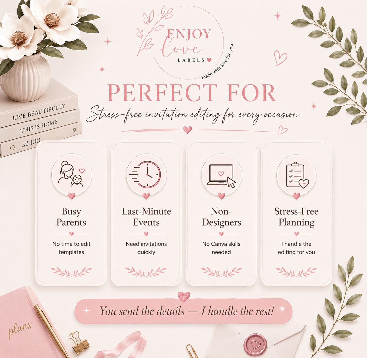 Custom Birthday Invitation Design preview 4