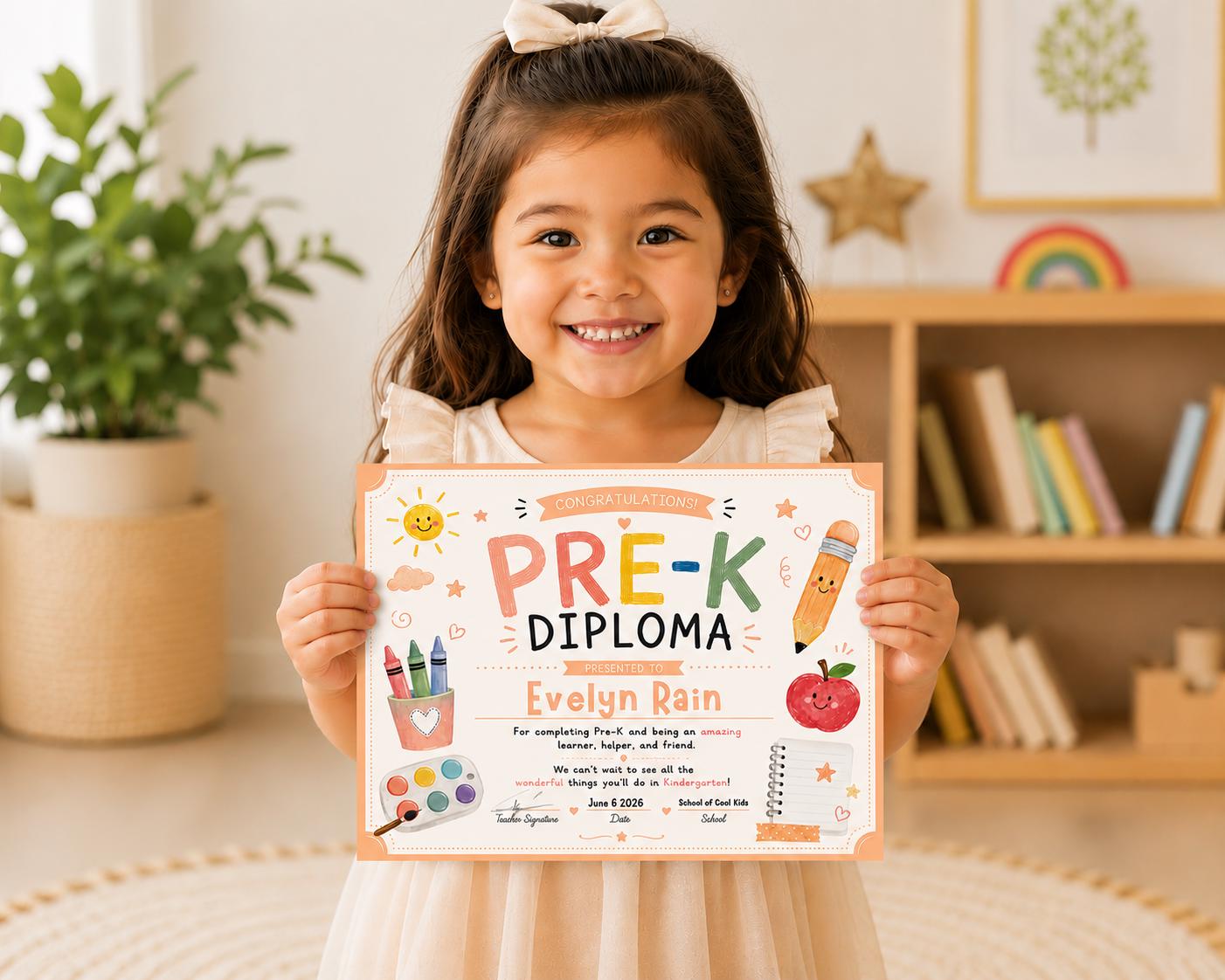 Editable Pre-K Diploma Bundle preview 8