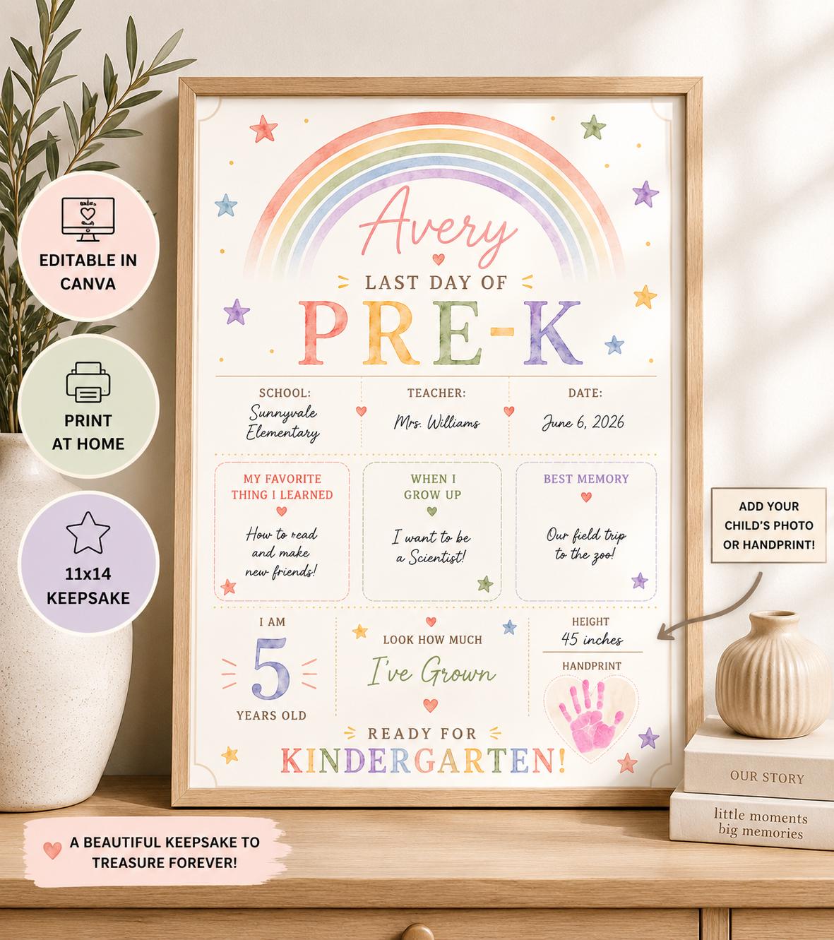 Editable Pre-K Graduation Diploma preview 4