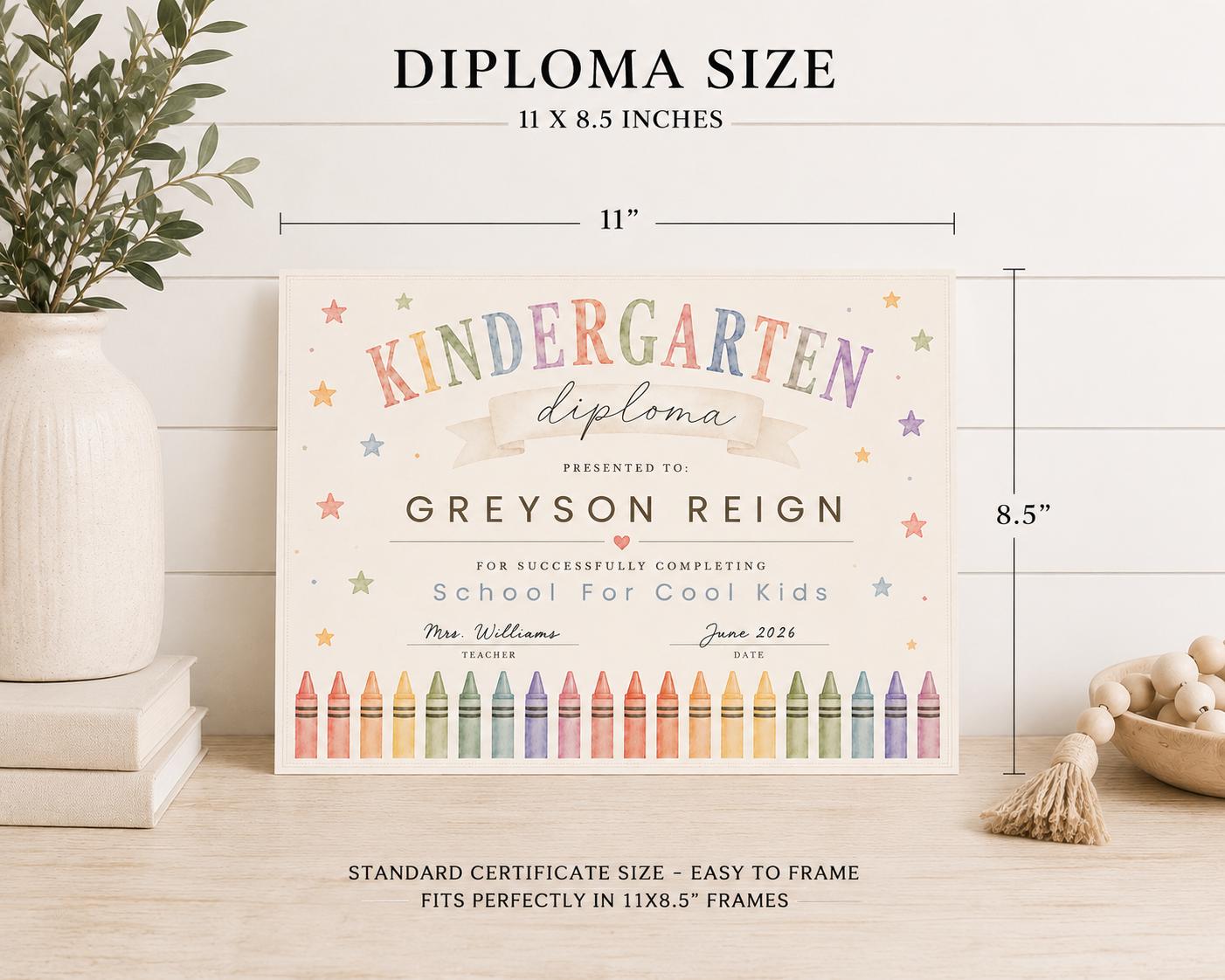 Kindergarten Graduation Diploma preview 6